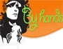 By hands